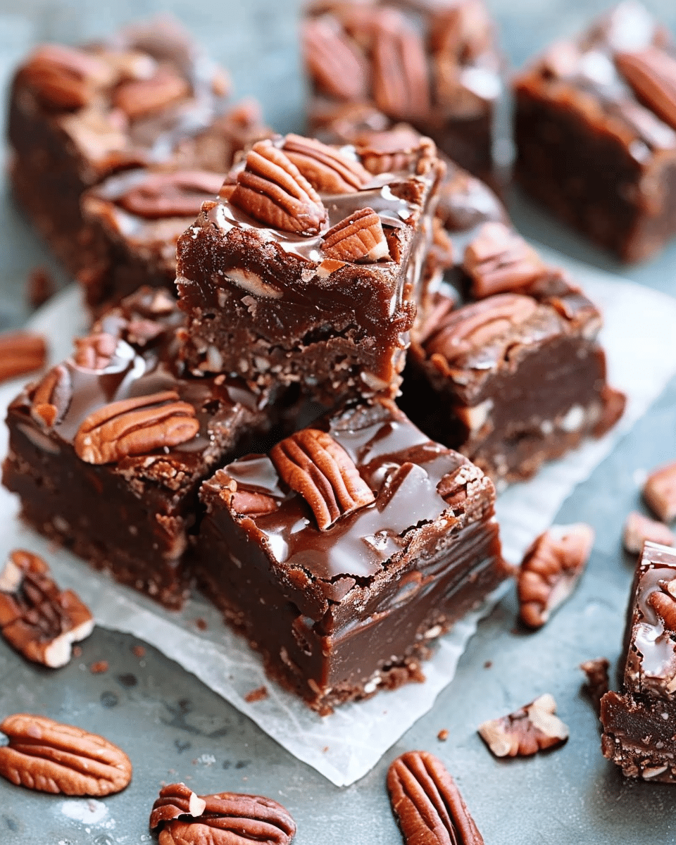 Dr Pepper Pecan Fudge