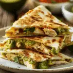 Chicken Avocado Quesadillas