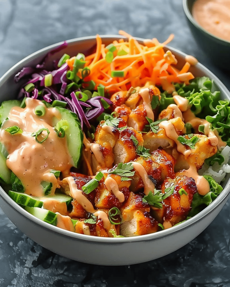 Bang Bang Chicken Bowl: Irresistibly Delicious Recipe!