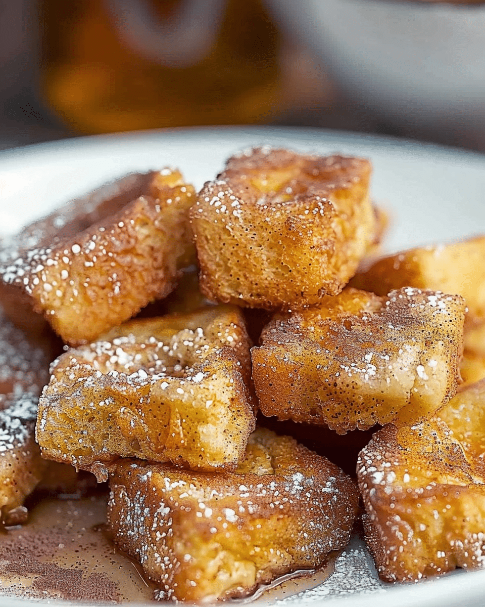 Cinnamon French Toast Bites