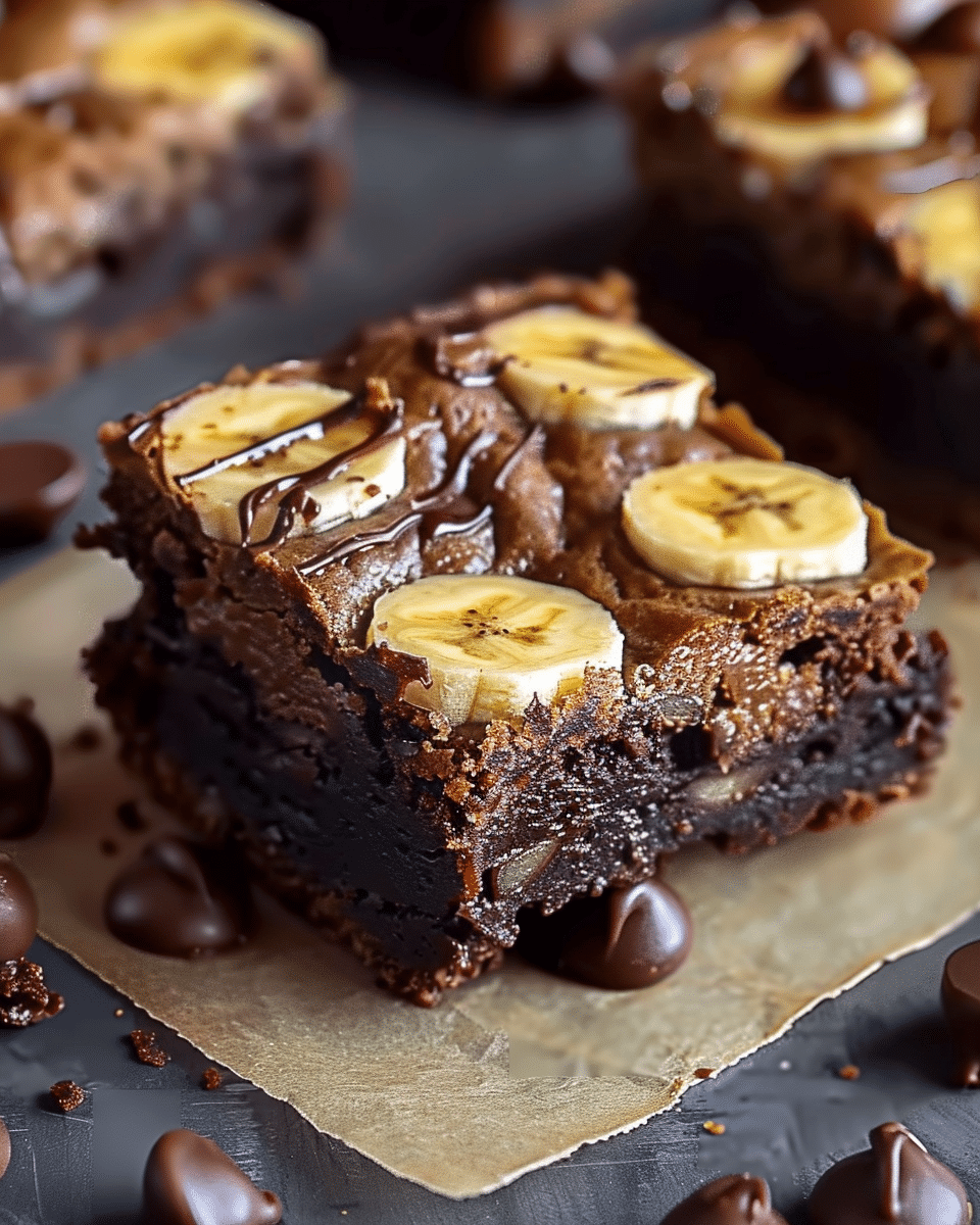 Banana Bread Brownies