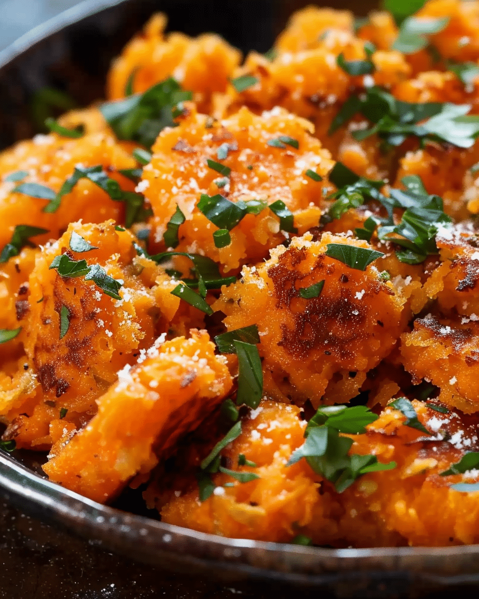 Smashed Carrots