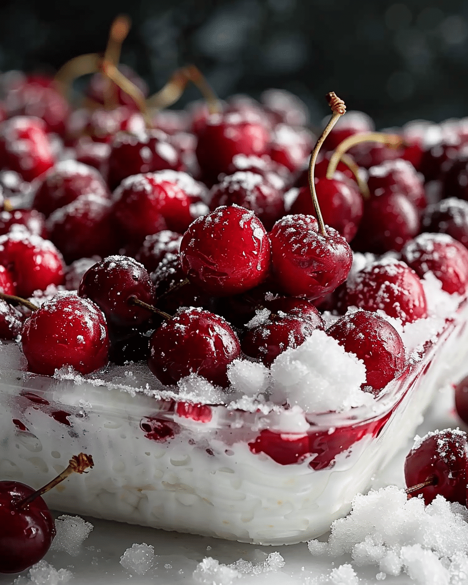Cherries in the Snow