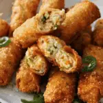 Mini Jalapeño Popper Egg Rolls