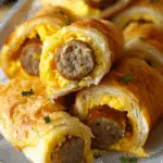 Sausage Egg & Cheese Roll-Ups