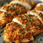 Longhorn Garlic Parmesan Crusted Chicken