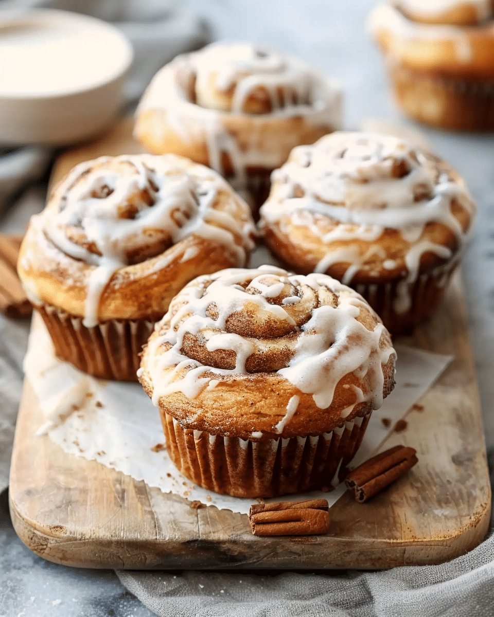 Cinnamon Roll Muffins