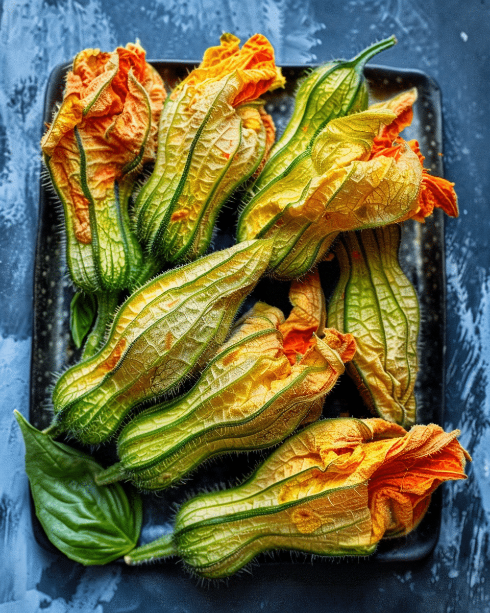 Stuffed Zucchini Flowers