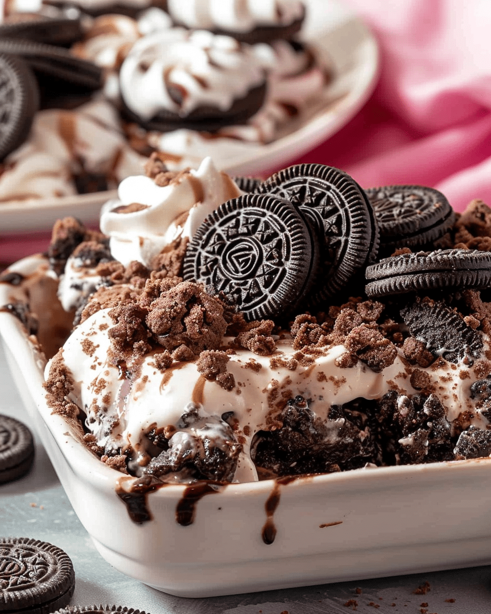 Oreo Dump Cake