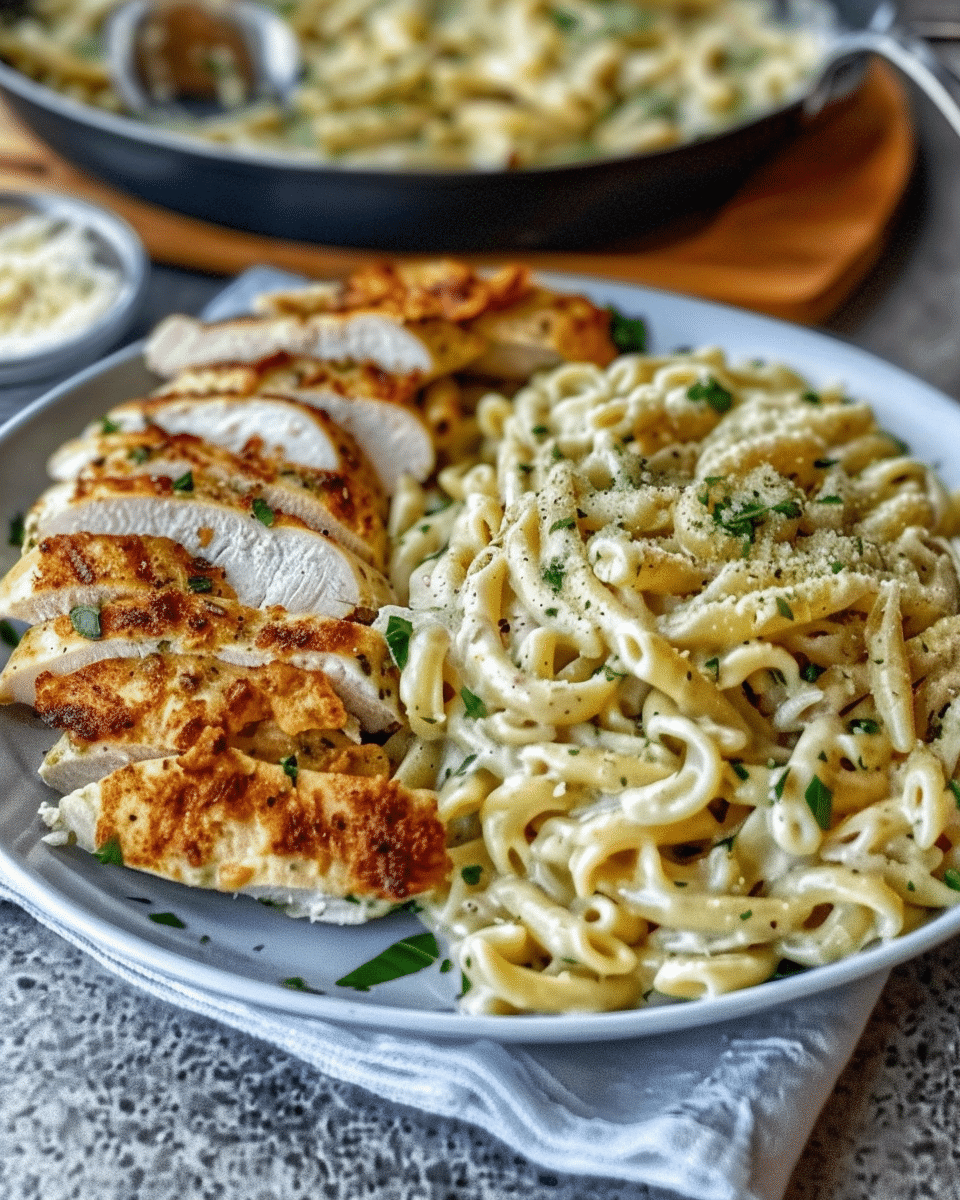 The Ultimate Creamy Garlic Parmesan Chicken Pasta You’ll Crave Every Week
