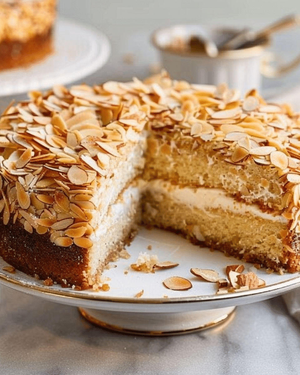 Almond Mascarpone Torte