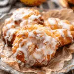 Warm Baked Apple Fritters
