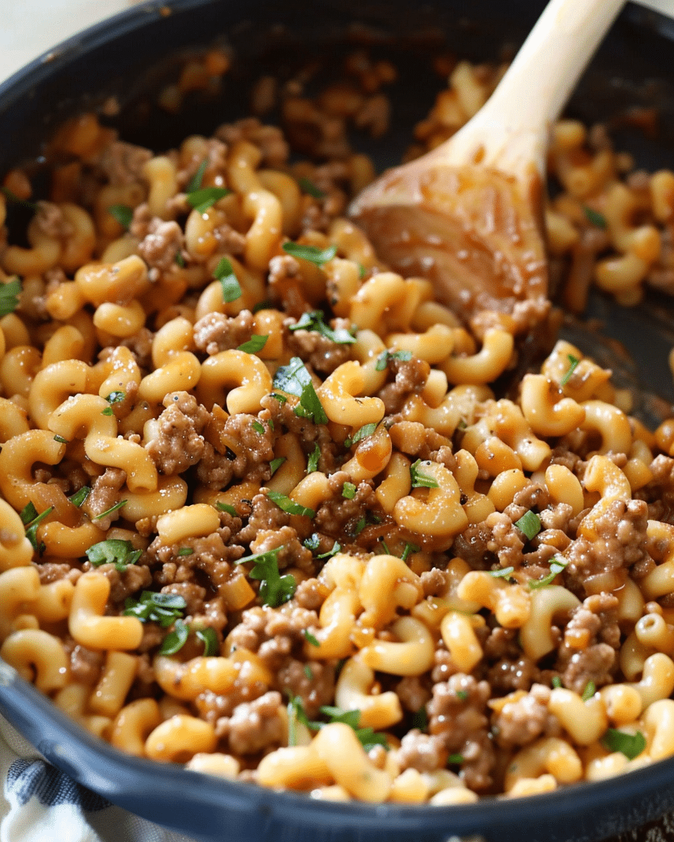 Easy Homemade Hamburger Helper