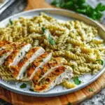 Garlic Parmesan Chicken Pasta