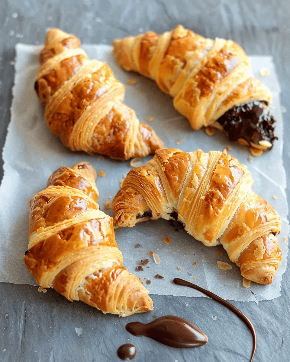 Easy Chocolate Crescents