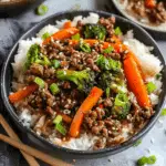 Teriyaki Ground Beef Stir‑Fry