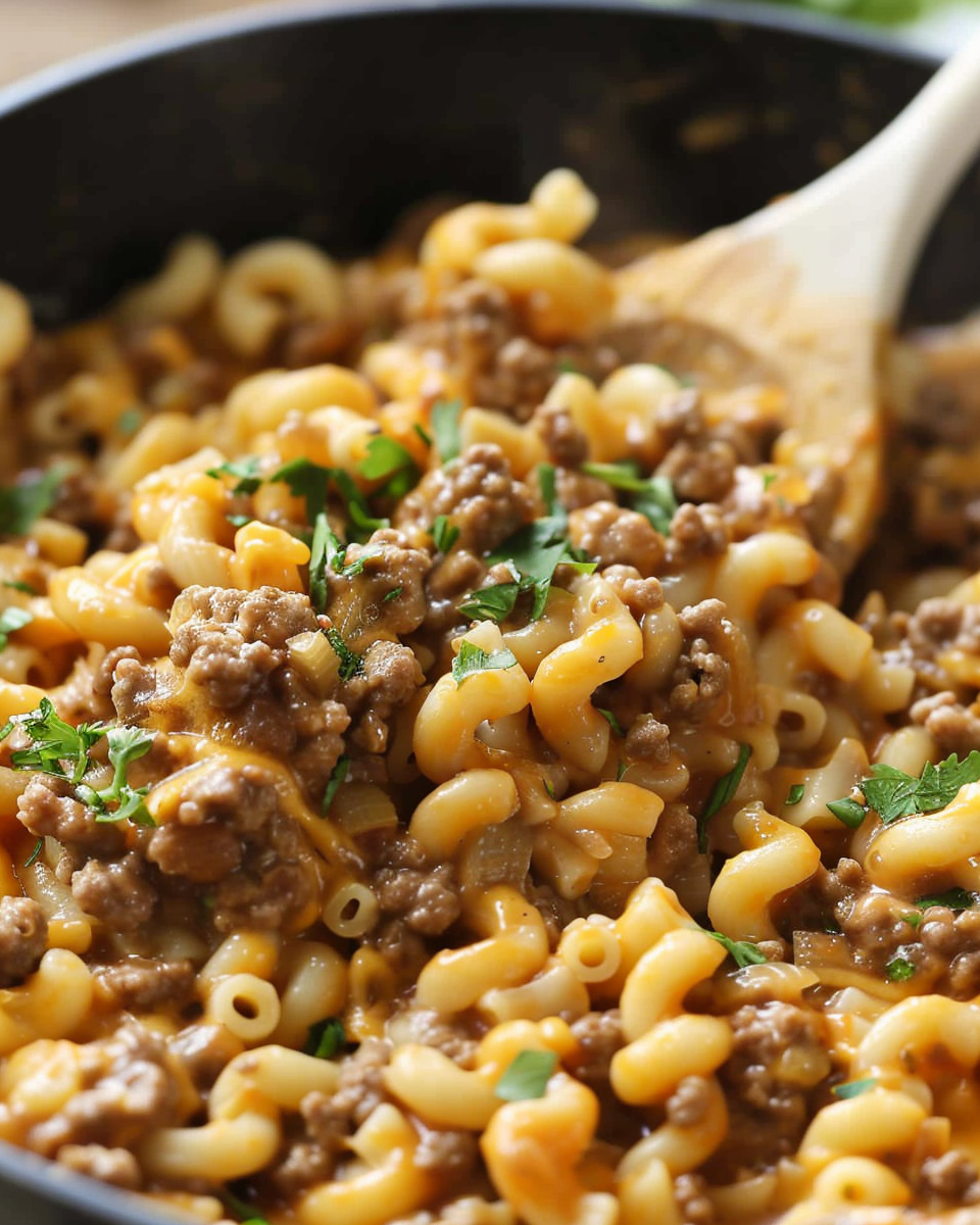 Gluten‑ and Dairy‑Free Homemade Hamburger Helper