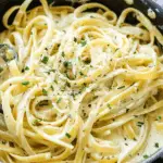 One Pot Creamy Garlic Pasta (Just 20 Minutes!)
