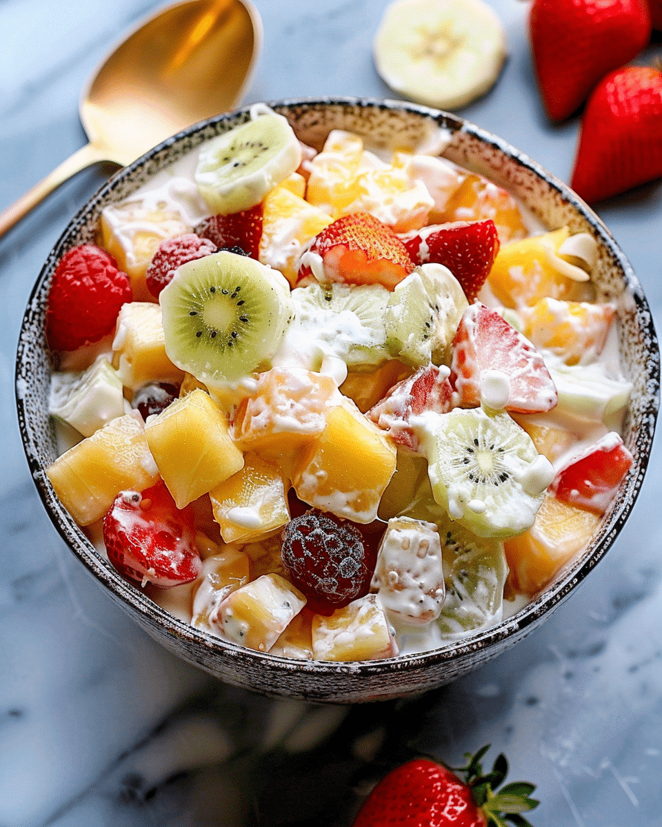 Creamy Fruit Salad Recipe