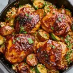 Honey Glazed Chicken Skillet