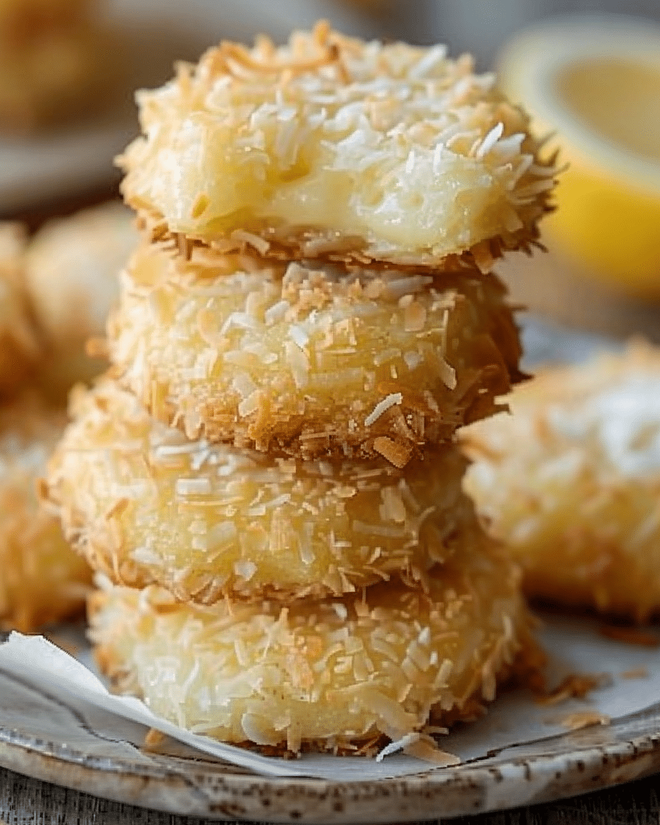 Lemon Coconut Heaven Cookies