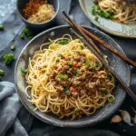 Asian Ground Beef Noodles
