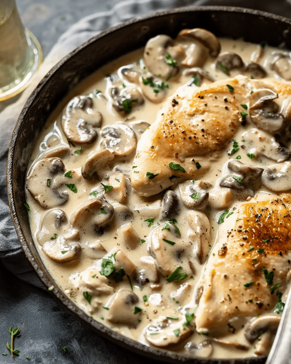 Creamy Mushroom Chicken