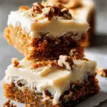 Decadent Carrot Cake Bars with Cream Cheese Frosting