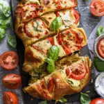 Savory Caprese Bread