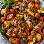 Balsamic Glazed Chicken and Veggies