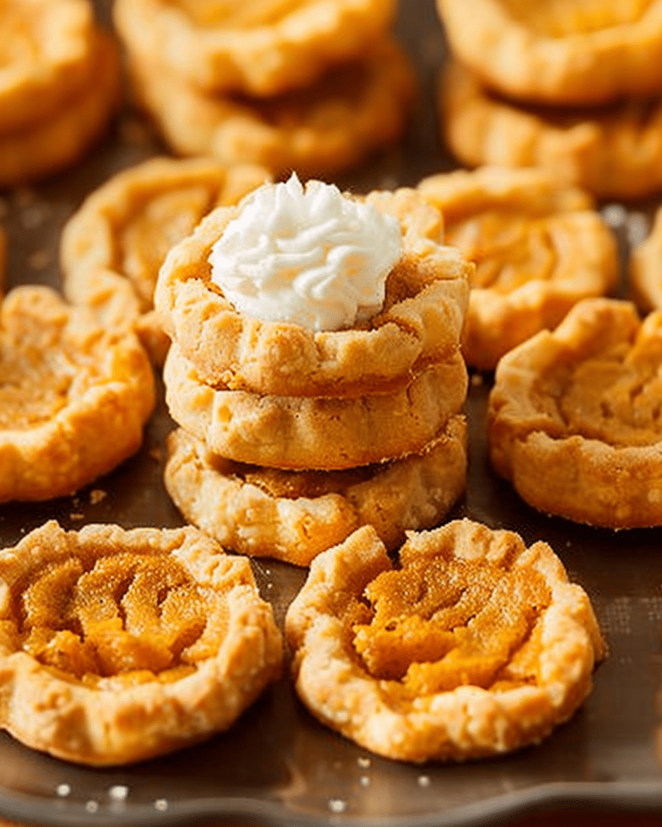 Best Pumpkin Pie Cookies