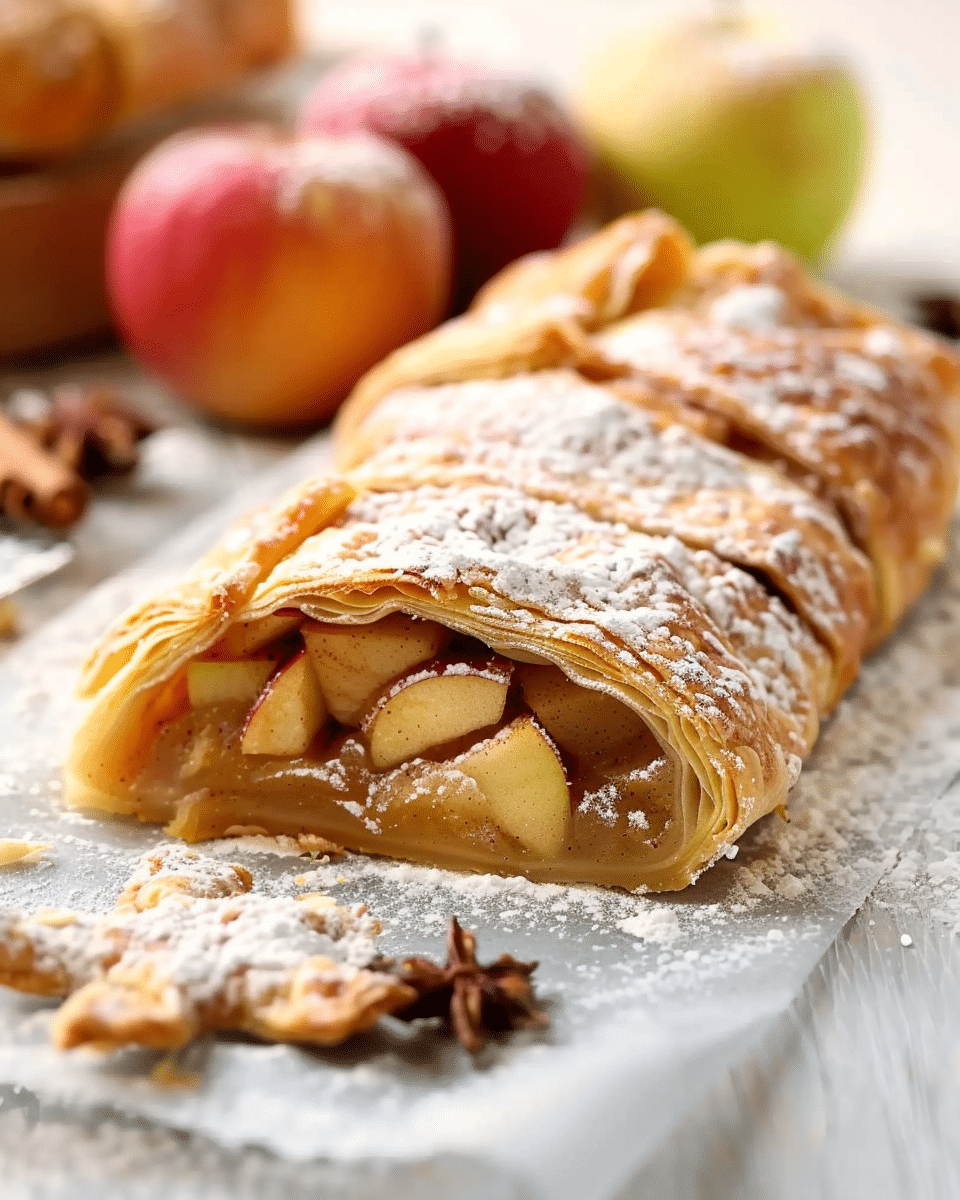Best German Apple Strudel (Apfelstrudel)