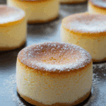 Quick Mini Japanese Cheesecakes