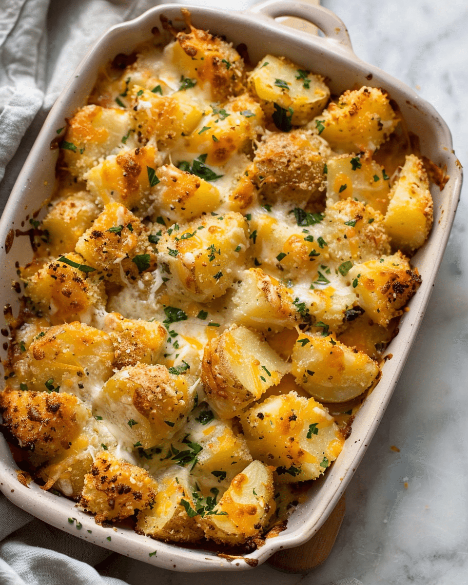 Easy Cheesy Ranch Potatoes