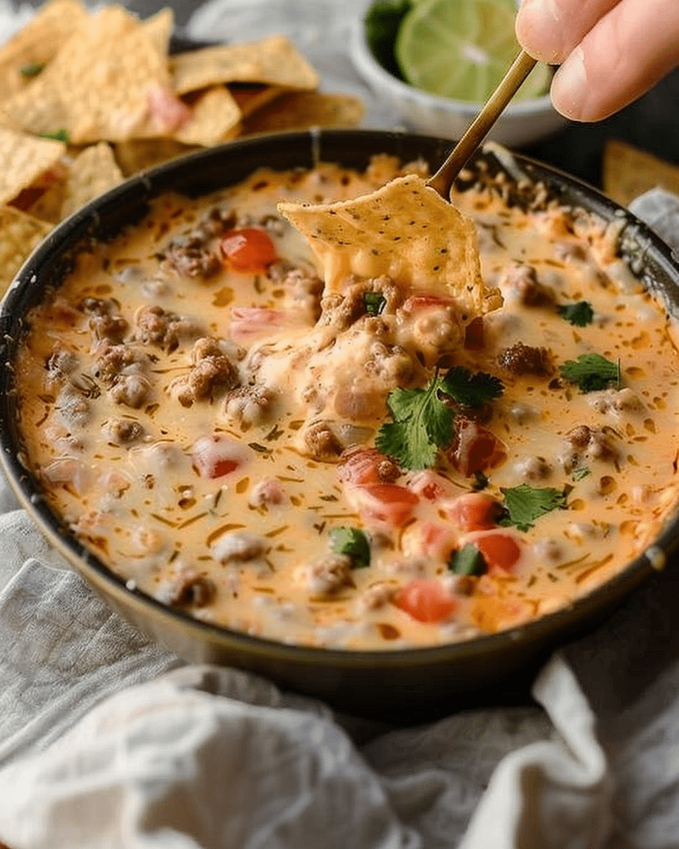 Sausage Queso Dip