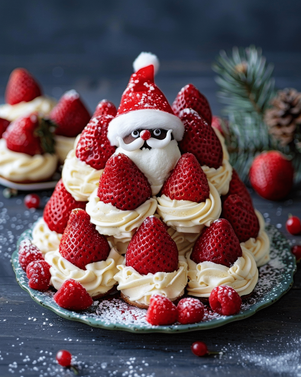Strawberry Santas
