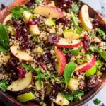 Cranberry Apple Quinoa Salad