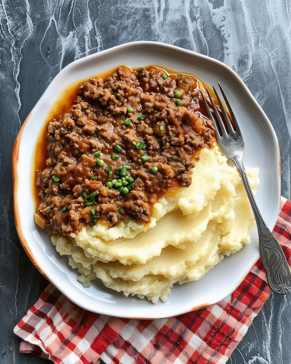 Easy Mince & Mash