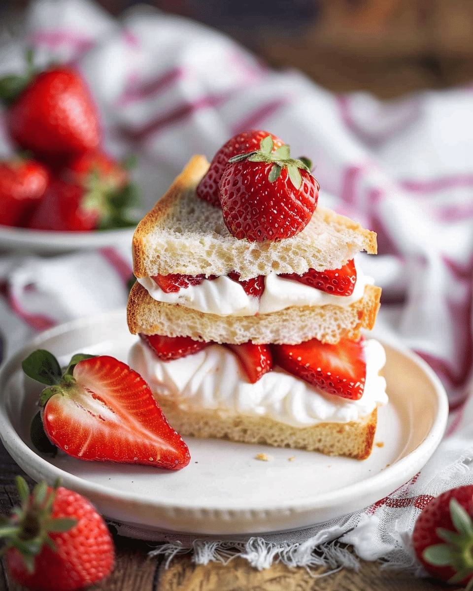 Strawberry Sando (Japanese Fruit Sandwich)
