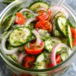 Marinated Cucumbers, Onions, and Tomatoes – A Southern Summer Favorite