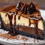 Bust Caramel Brownie Cheesecake