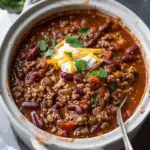 The Easiest Crock Pot Chili