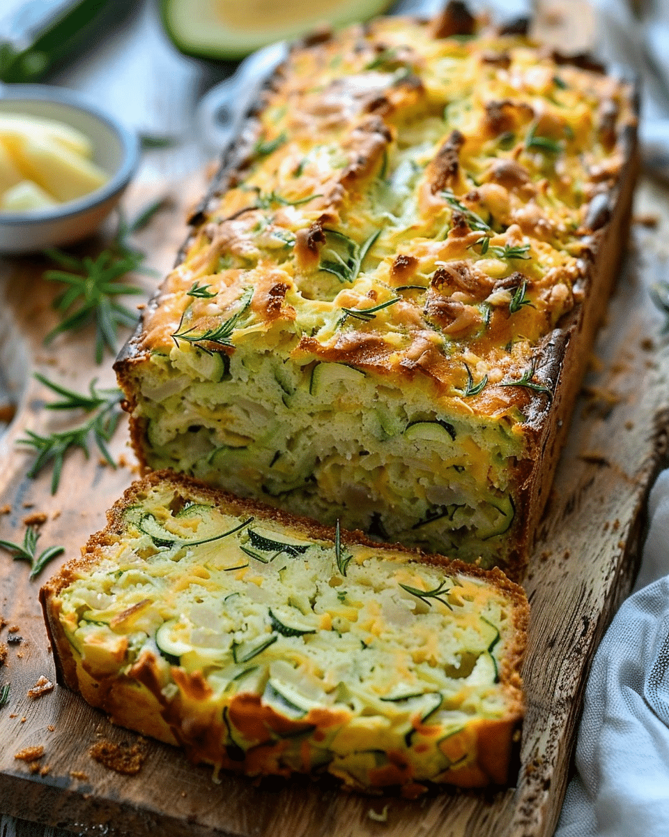 Zucchini Cheese Bread