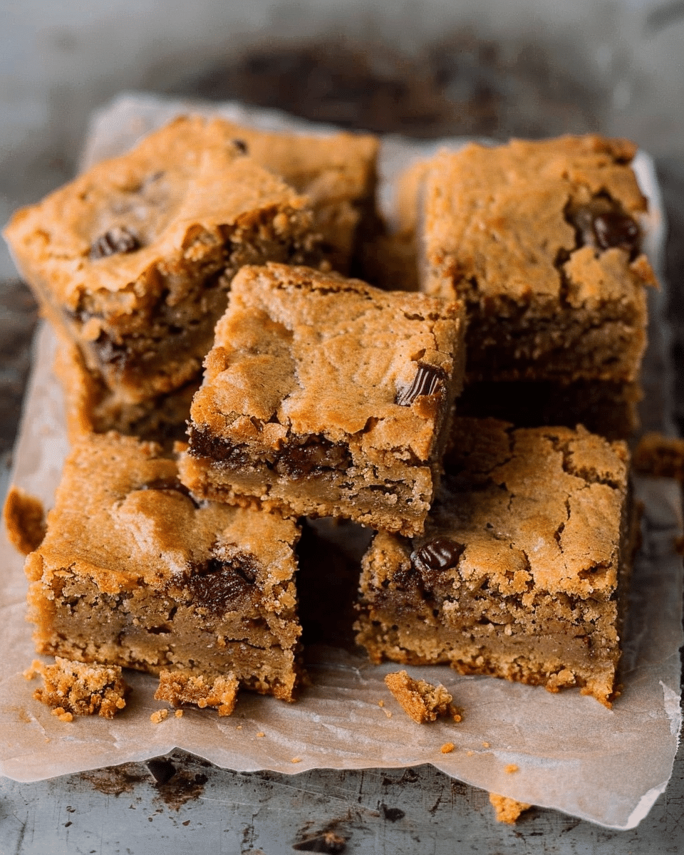 Browned Butter Blondies