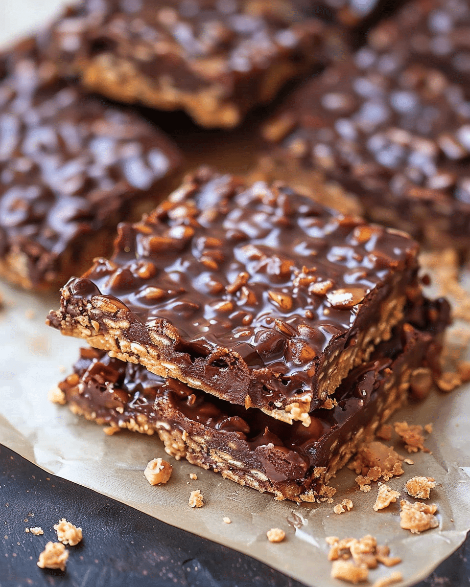 Homemade Crunch Bars
