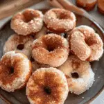 Pumpkin Spice Cheesecake Doughnuts