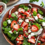 Summer Strawberry Feta Salad