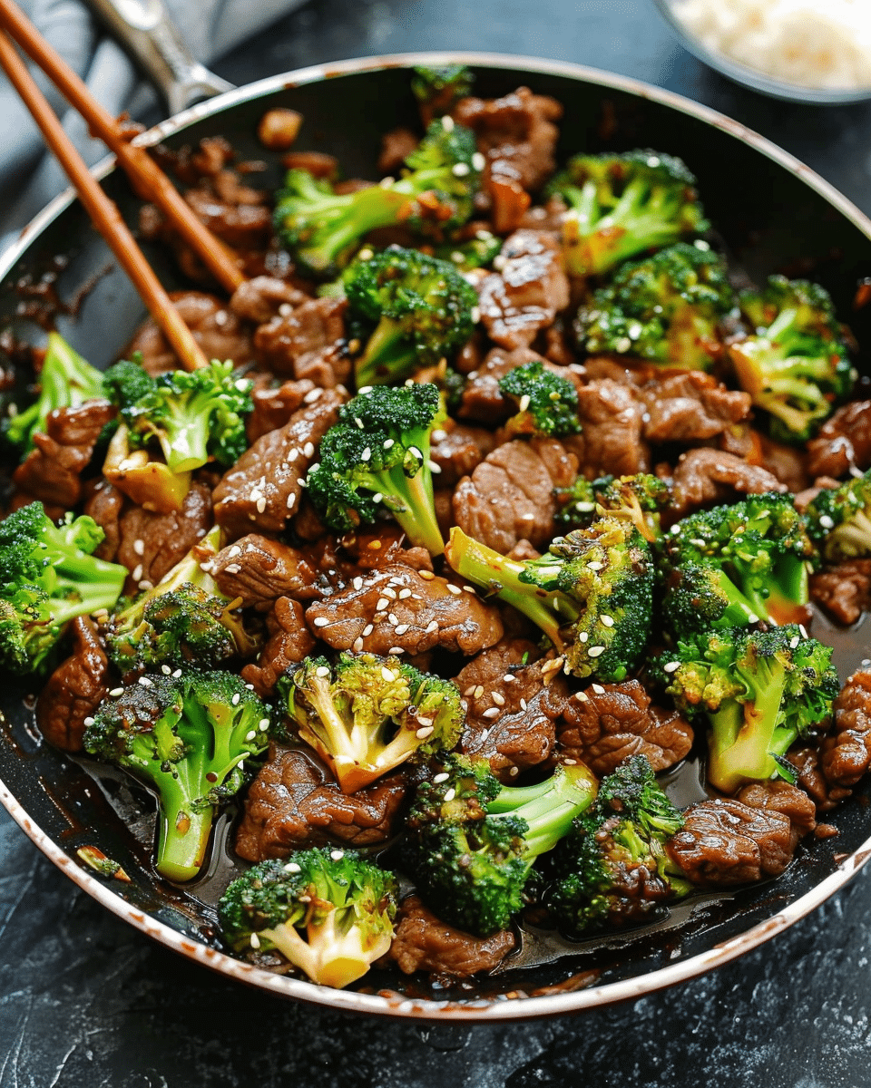Chinese Beef and Broccoli (One Pan Take-Out)