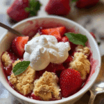 Strawberry Cobbler