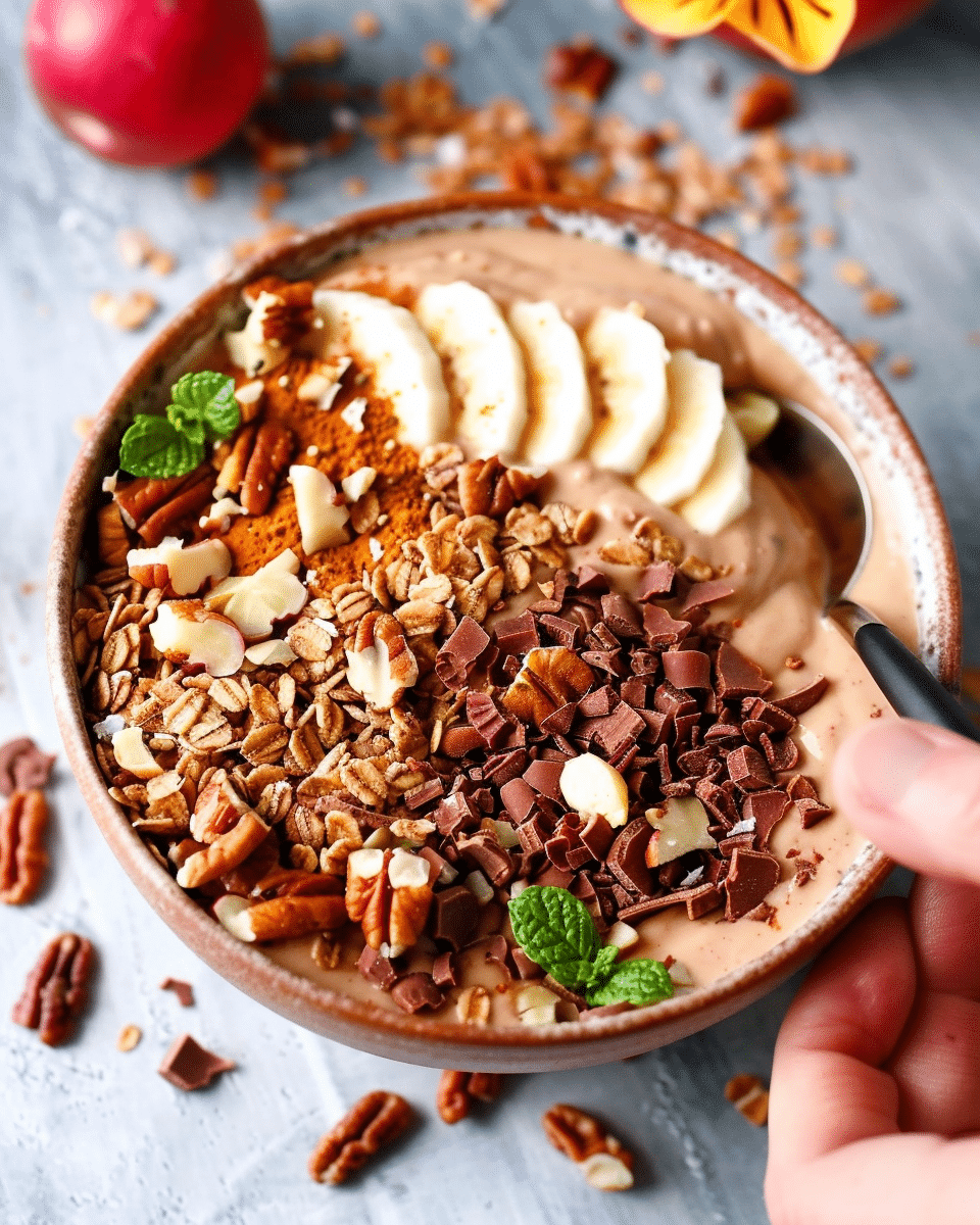 Best Fall Glow Smoothie Bowl